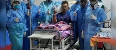 COVID-19 Perú: Paciente con grave daño pulmonar ganó batalla al coronavirus Piura: Hombre de 44 años con el 90% de sus pulmones comprometidos venció la COVID-19
