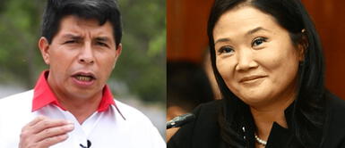 Anteriormente, Keiko Fujimori propuso debatir con Pedro Castillo este domingo en Chota. “No me corro, quien se corrió fue su padre”, le dice Pedro Castillo a Keiko Fujimori