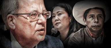 César Hildebrandt descartó votar por Pedro Castillo y Keiko Fujimori en la segunda vuelta. Foto: composición de Gerson Cardoso/La República César Hildebrandt sobre Keiko y Castillo: “Me niego a elegir entre la corrupta y un improvisado”