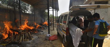 Peruanos en India: “Ya no se puede pelear con el virus, es el apocalipsis” Peruanos en India: “Ya no se puede pelear con el virus, es el apocalipsis”