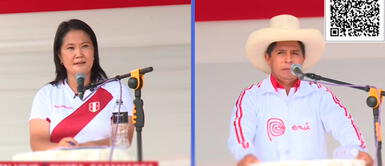 Keiko Fujimori y Pedro Castillo se dijeron de todo en Chota. Keiko Fujimori en debate en Chota: "Nosotros sí tenemos un equipo técnico que mostrar"