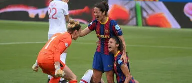 FC Barcelona pasa a final de 'Champions' femenina tras ganar al PSG FC Barcelona pasa a final de 'Champions' femenina tras ganar al PSG