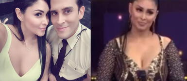 Pamela Franco advirtió a Christian Domínguez que sino se portaba bien le iba a ¿Pamela Franco amenaza en vivo a Christian Domínguez por infidelidades?