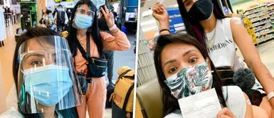 Fátima y Daniela de Misias pero viajeras viajaron hasta Texas (Estados Unidos) para vacunarse contra el coronavirus. Foto: Misias pero viajeras/Instagram Misias pero viajeras revelan cómo hicieron para ser vacunadas contra la COVID-19 en USA