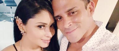 Christian Domínguez llevó a su bebé para apoyar a Pamela Franco en la segunda fecha de El Artista del año. Chistian Domínguez responde tras amenaza de Pamela Franco por infidelidades