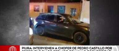 Chofer de Pedro Castillo es intervenido por presentar falso permiso de lunas oscurecidas en Piura Chofer de Pedro Castillo es intervenido por presentar falso permiso de lunas oscurecidas