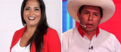 Katia Palma dejó polémico comentario sobre el candidato presidencial Pedro Castillo. Katia Palma lanza crítica contra Pedro Castillo tras debate contra Keiko