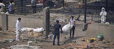 La India ya es el tercer país con más muertes por covid-19, según el recuento de la Universidad Johns Hopkins. La India ya es el tercer país con más muertes por COVID-19