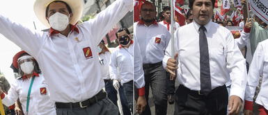 pedro castillo vladimir cerron ¿Pedro Castillo marca distancia de Cerrón?: "Cualquier voz queda totalmente desautorizada"