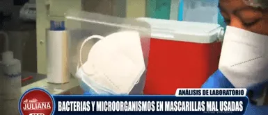 Coronavirus: Laboratorio del INS revela qué tipo de bacterias hay en las mascarillas mal usadas Coronavirus: Laboratorio del INS revela qué tipo de bacterias hay en las mascarillas mal usadas