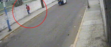 Vecinos se alarmaron tras escuchar los disparos en la zona. Foto: captura de video / difusión Chorrillos: delincuentes balean a joven para robarle cinco soles