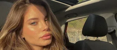 Flavia Laos apuesta por la tendencia 'cut out' en un one piece blanco. Flavia Laos exhibe la versatilidad de la tendencia 'cut out' con jovial outfit