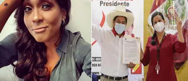 Katia Palma tras apoyo de Verónica Mendoza a Pedro Castillo: “Era una buena opción” Katia Palma tras apoyo de Verónica Mendoza a Pedro Castillo: “Era una buena opción”