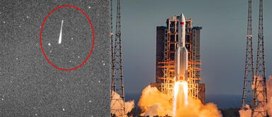 Cohete chino "sin control" caería la noche de este sábado 8 de mayo. Los restos del cohete chino "sin control" caerían HOY a la Tierra: el mundo está a la expectativa