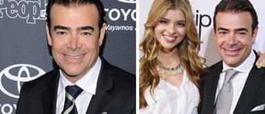 El actor de melodramas conmovió con este especial momento. Toño Mauri llevó a su hija al altar tras haber estado al borde de la muerte por COVID