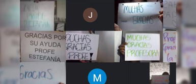 Profesora libera a alumnos detenidos que participaron en las manifestaciones en Colombia Profesora libera a alumnos detenidos que participaron en manifestaciones de Colombia