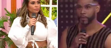 Ethel Pozo y Edson Dávila sorprendieron con sus comentarios. Ethel Pozo se peleó en vivo a Edson Dávila ‘Giselo’: “¡Qué aportas en el programa!”