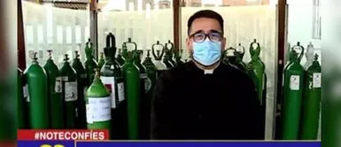 COVID-19 Perú: Padre Omar Sánchez pide apoyo para pagar recibo de luz generado por plantas de oxígeno para pacientes con coronavirus Sacerdote Omar pide ayuda para pagar recibo generado por tres plantas de oxígeno tras pandemia de COVID-19