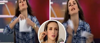 Rebeca Escribens rompe carta notarial que le mandó Rosángela Espinoza Rebeca Escribens rompe en vivo carta notarial que le mandó Rosángela Espinoza: “mira lo que hago con tu carta”