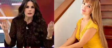 Rosángela Espinoza contra Rebeca Escribens. Rosángela amenaza a Rebeca Escribens por romper carta notarial: "Ahora te voy a mandar una carta por difamar"