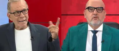 Beto Ortiz continúa criticando a quiénes apoyan la candidatura de Pedro Castillo. Ricardo Belmont a Beto Ortiz: “Delito es violar a menores”