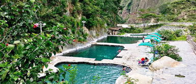 Baños termales de Cocalmayo Cusco: baños termales de Cocalmayo reabren tras estar cerrados más de un año por pandemia y aluvión