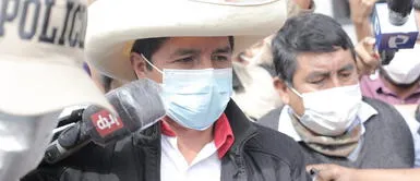 Pedro Castillo se enfrenta a Keiko Fujimori en una segunda vuelta electoral. Foto: John Reyes/La República Pedro Castillo: Fiscalía abrió investigación preliminar por falsa declaración administrativa