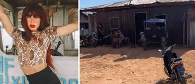 “La Uchulú” muestra su humilde hogar al regresar a Pucallpa “La Uchulú” muestra su humilde hogar al regresar a Pucallpa