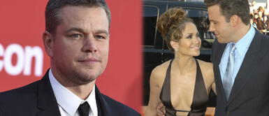 Matt Damon está emocionado por Jennifer Lopez y Ben Affleck Matt Damon está emocionado por Jennifer Lopez y Ben Affleck