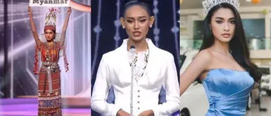 Miss Birmania aprovechó el certamen para denunciar el golpe de Estado de enfrenta su país. Thuzar Wint, Miss Birmania, podría ir a la cárcel por su mensaje en Miss Universo