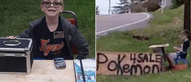 Niño vende sus cartas de Pokemon para costear el tratamiento de su perro enfermo Niño vende sus cartas de Pokemon para costear el tratamiento de su perro enfermo
