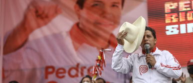 Pedro Castillo se pronunció tras agresión de periodista Foto: Aldair Mejía/La República Pedro Castillo se pronuncia tras agresión a periodista por simpatizantes de Perú Libre