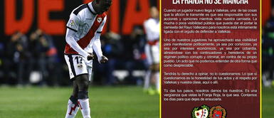 España: Hinchas del Rayo critican a Luis Advíncula tras difusión de video por campaña política Keiko Fujimori Pedro Castillo Hinchas del Rayo reprochan a Luis Advíncula: "Es una vergüenza que vistas la franja"