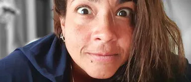 Katia Palma La falda de cuero que deslumbró a Katia Palma es la más fácil de combinar y lucir en otoño