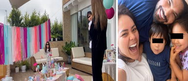 Ezio Oliva y Karen Schwarz organizan hermosa fiesta a sus dos hijas Ezio Oliva y Karen Schwarz organizan hermosa fiesta a sus dos hijas: “¡Estamos de cumpleaños”!