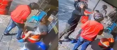 Sucedió en Colombia. Delincuentes iban asaltar a su amigo, y lo reconocieron cuando este se quitó la mascarilla