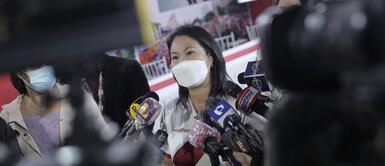 Keiko Fujimori presentó a parte de su equipo técnico este martes 18 de mayo. Foto: John Reyes/La República Keiko Fujimori presentó a parte de su equipo técnico este martes 18 de mayo. Foto: John Reyes/La República