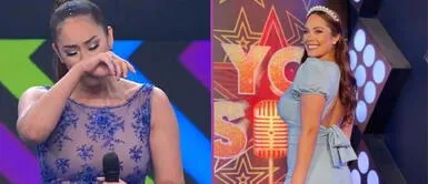 Karen Schwarz llora al escuchar a imitadora de Susan Ochoa en Yo Soy. Karen Schwarz llora al escuchar a imitadora de Susan Ochoa en Yo Soy.