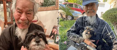 Anciano de 86 años que perdió a su cachorra fue sorprendido con una nueva mascota Anciano de 86 años que perdió a su cachorra fue sorprendido con una nueva mascota