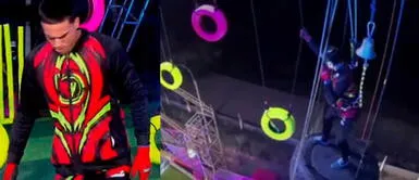 Gino Assereto eliminado de EEG EEG: Gino Assereto es eliminado de la competencia por no cumplir reto de 40 metros de altura