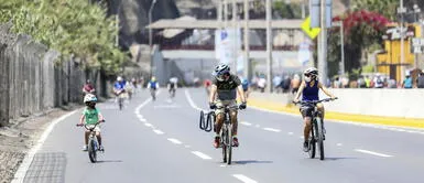 Domingo sin Autos: horarios para peatones y ciclistas en tres grandes vías de Lima Domingo sin autos: ajustan medidas por maratón en la Costa Verde