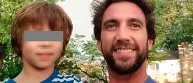 Antonio Pavón y su hijo Antoñito disfrutan de comida peruana Antonio Pavón y su hijo Antoñito disfrutan de comida peruana