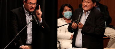 Juan Parí recordó a Luis Carranza protagonizan tensos momentos Juan Pari de Perú Libre: "Nuestra patria no merece lo que ha ocurrido estos últimos años"