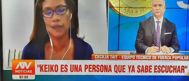Cecilia Tait: Voy a ser la peor cobradora que tendrá Keiko Fujimori si no cumple las promesas Cecilia Tait: Voy a ser la peor cobradora que tendrá Keiko Fujimori si no cumple las promesas