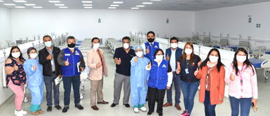 Villa EsSalud Huaraz entrará en funcionamiento para reforzar la atención de pacientes COVID-19 Villa EsSalud Huaraz entrará en funcionamiento para reforzar la atención de pacientes COVID-19