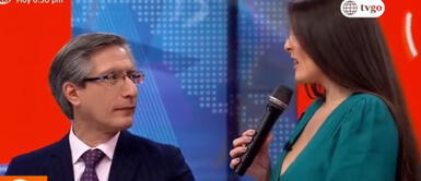 Rebeca Scribens le dedica mensaje a Federico Salazar Rebeca Escribens a Federico Salazar tras dar positivo a COVID-19: 'Te extrañamos'