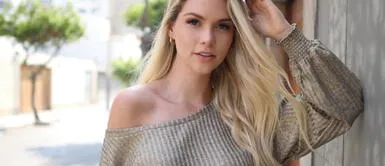 Brunella Horna y outfit con cuerina Brunella Horna exhibe outfit de cuero ideal para la temporada de invierno