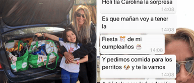 Niña pidió comida para perros como regalo de cumpleaños para alimentar a los callejeros Niña pidió comida para perros como regalo de cumpleaños para alimentar a los callejeros