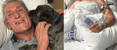 Hombre en coma logró recobrar la conciencia gracias a los ladridos de su perro Hombre en coma logró recobrar la conciencia gracias a los ladridos de su perro
