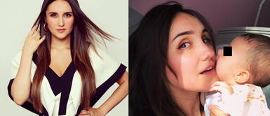 Dulce María revela detalles de ser madre Dulce María feliz disfrutando de su etapa de mamá con María Paula